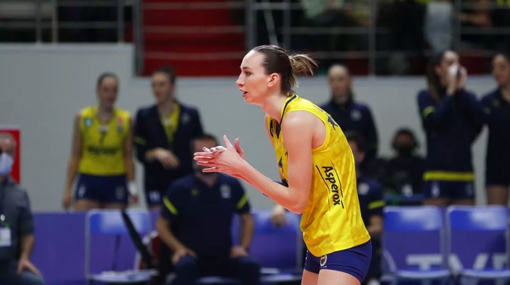 Fenerbahçeli voleybolcu Anna Lazareva