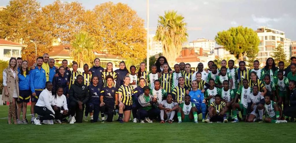 Fenerbahçe Petrol Ofisi 3-1 Nijerya U17 Kadın Futbol Milli Takımı